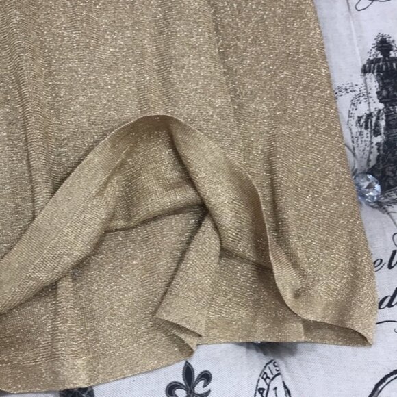 Anne Klein Plus Size Metallic Sweater - Picture 3 of 5